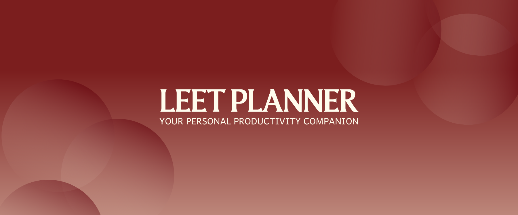 Leet Planner